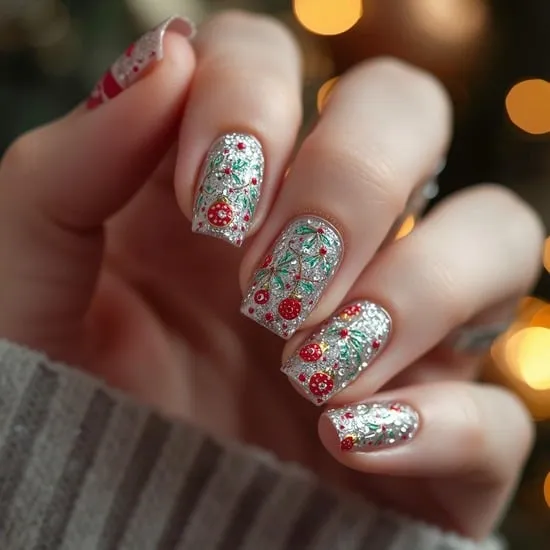 christmas ornament nails IMG01