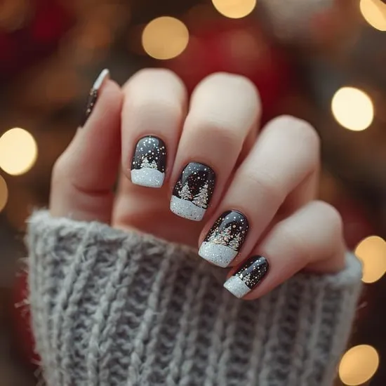 snow globe nails IMG01