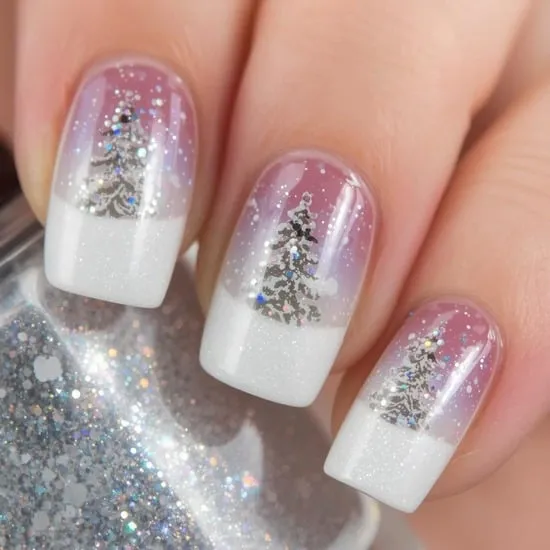 snow globe nails IMG02