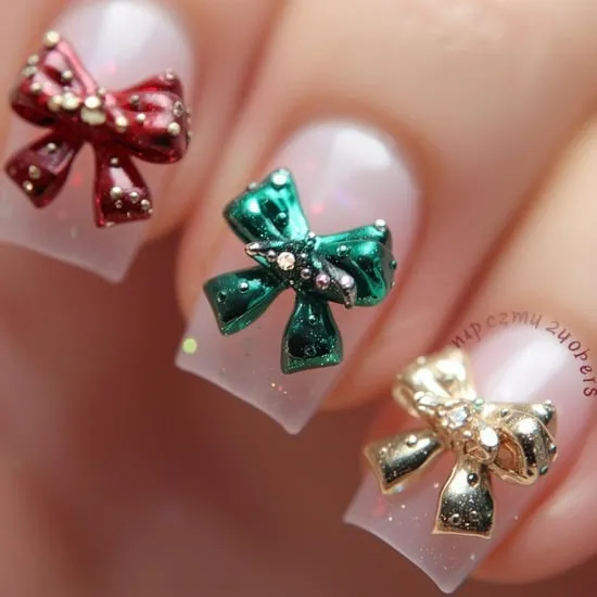 12 cute 3d christmas nails IMG04