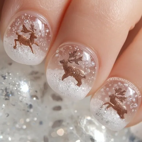 snow globe nails IMG04