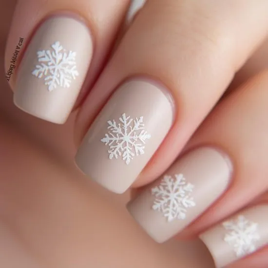 subtle christmas nails IMG06