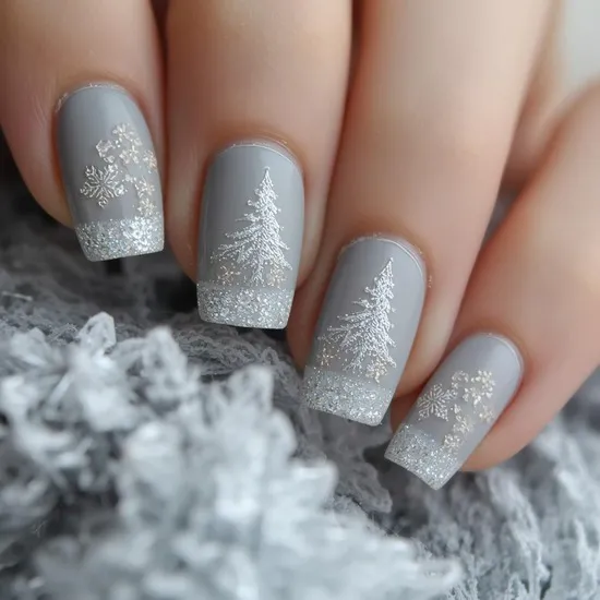 subtle christmas nails IMG07