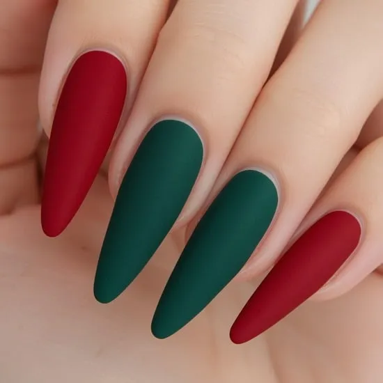 christmas stiletto nails IMG08