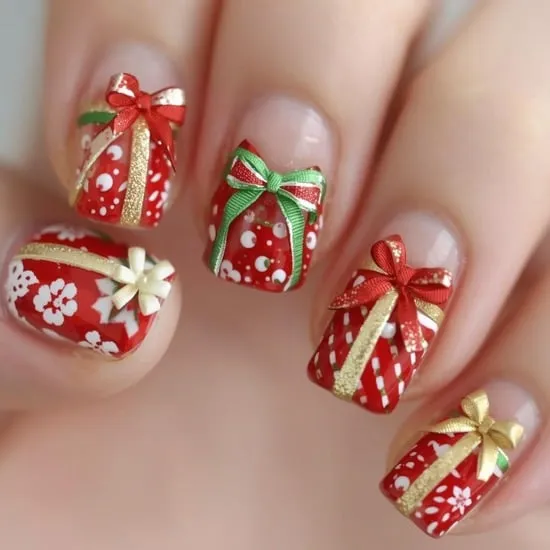 12 cute 3d christmas nails IMG09