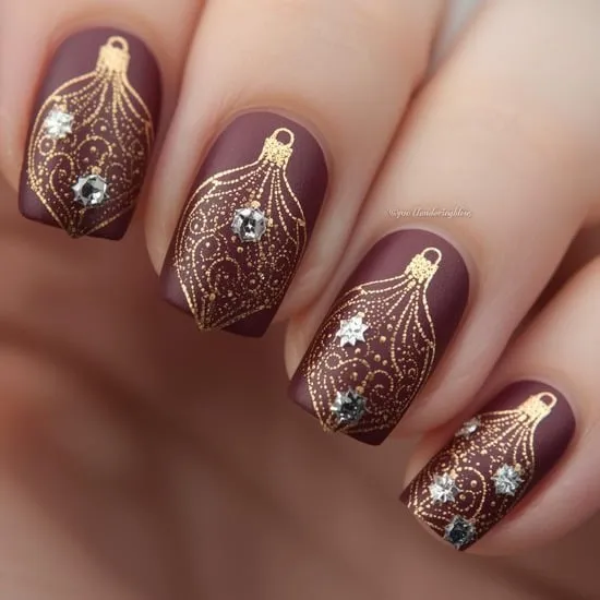 christmas ornament nails IMG09