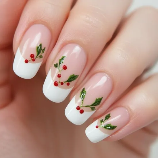 14+ christmas holly nails IMG10