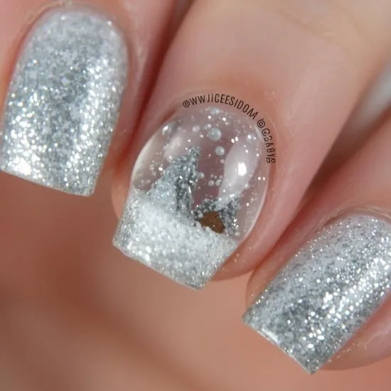 snow globe nails IMG11