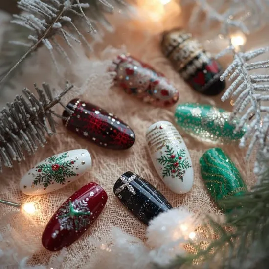 christmas stiletto nails IMG12