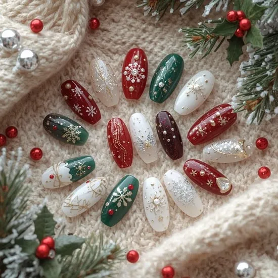 12 cute 3d christmas nails IMG14