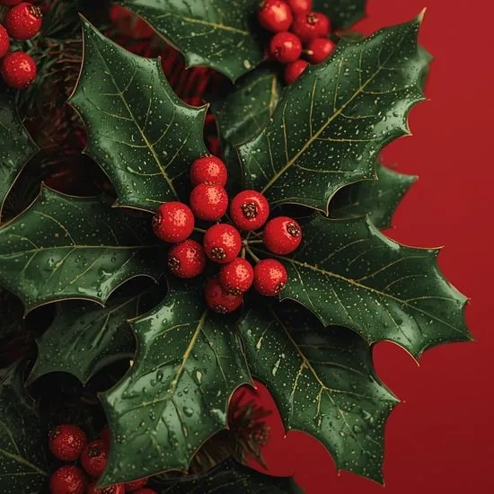 14+ christmas holly nails IMG15